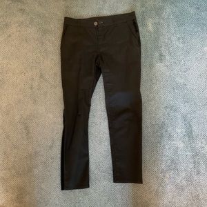 Pinko Black Skinny Jeans with Black Velvet Piping